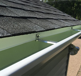 скрытые крепления водостока